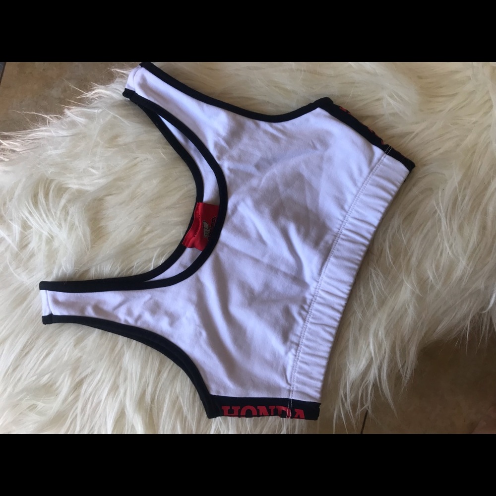 never worn honda crop/bralette